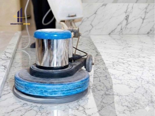 vệ sinh đá marble