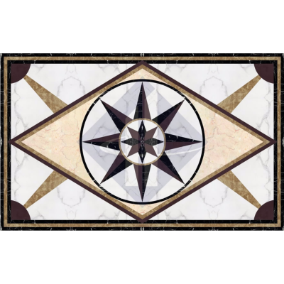 Hoa văn hình chữ nhật HT-HVCN0011