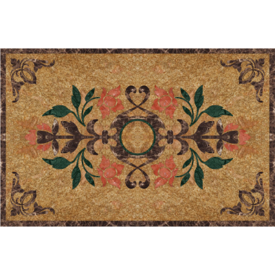 Hoa văn hình chữ nhật HT-HVCN0015