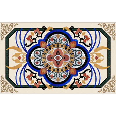 Hoa văn hình chữ nhật HT-HVCN0019