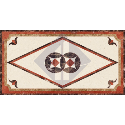 Hoa văn hình chữ nhật HT-HVCN0034