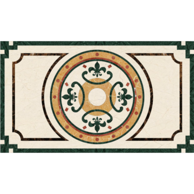 Hoa văn hình chữ nhật HT-HVCN009