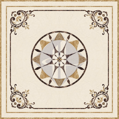 Hoa văn vuông HT-HVV036