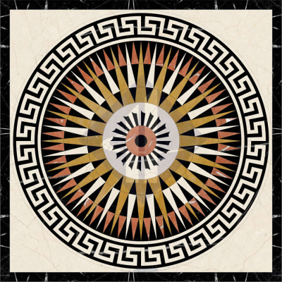 Hoa văn vuông HT-HVV038