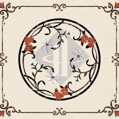 Hoa văn vuông HT-HVV046