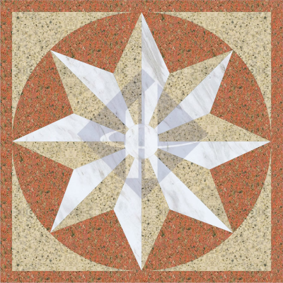 Hoa văn vuông HT-HVV048