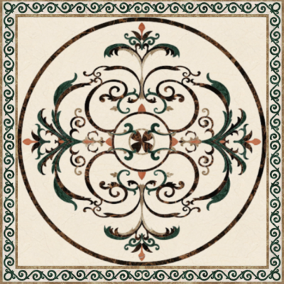 Hoa văn vuông HT-HVV050