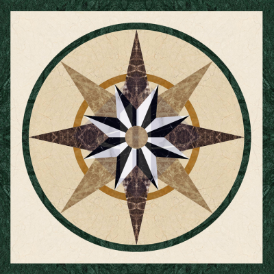 Hoa văn vuông HT-HVV052