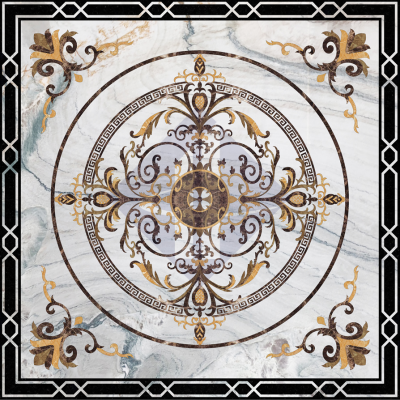 Hoa văn vuông HT-HVV054