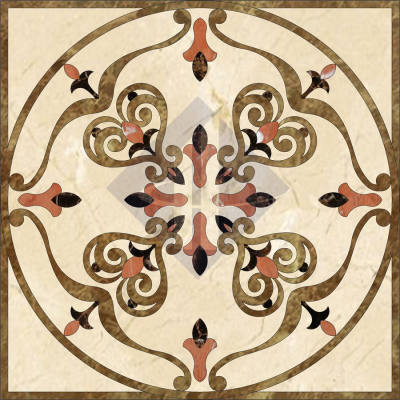 Hoa văn vuông HT-HVV057