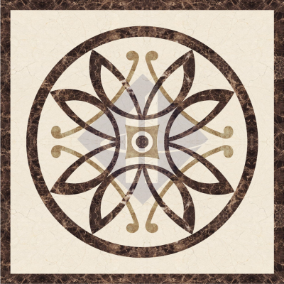 Hoa văn vuông HT-HVV061