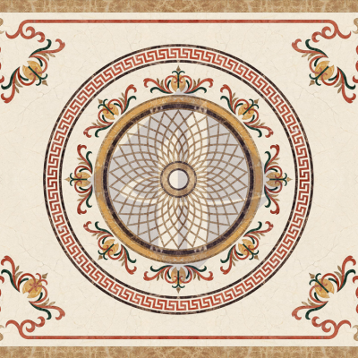 Hoa văn vuông HT-HVV065