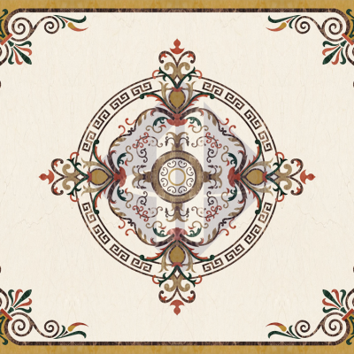 Hoa văn vuông HT-HVV066