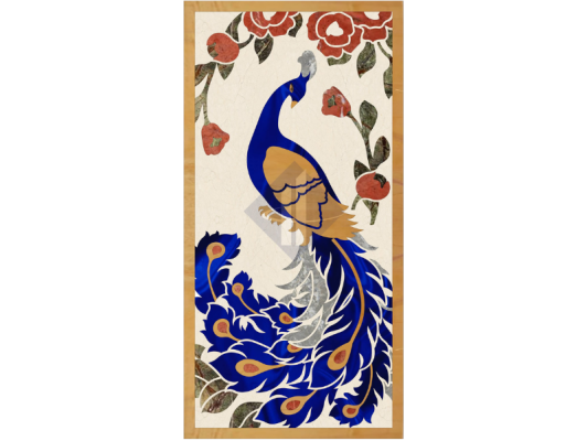 tranh đá tự nhiên trang trí phòng khách