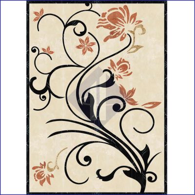 Tranh hoa văn tường HT-THVT014