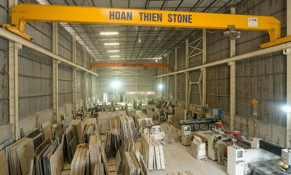 Xưởng Gia Công Đá Marble Tại Hà Nội Uy Tín, Đường Cắt Sắc Nét