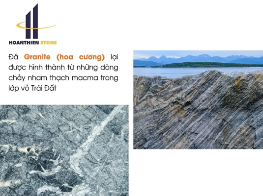 Đá Granite tự nhiên có độ cứng và khả năng chịu lực vượt trội nhờ quá trình kết tinh nhung nham hàng triệu năm.