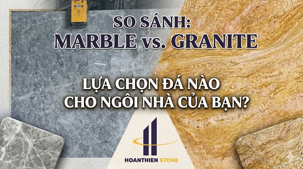 Đá Marble và Granite khác nhau ở điểm nào?