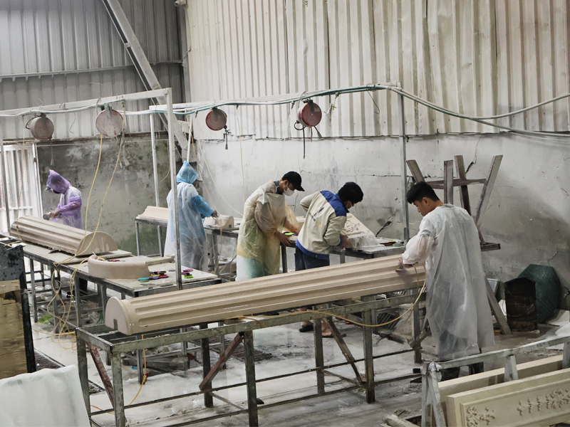 Bộ phận đánh bóng nước thủ công