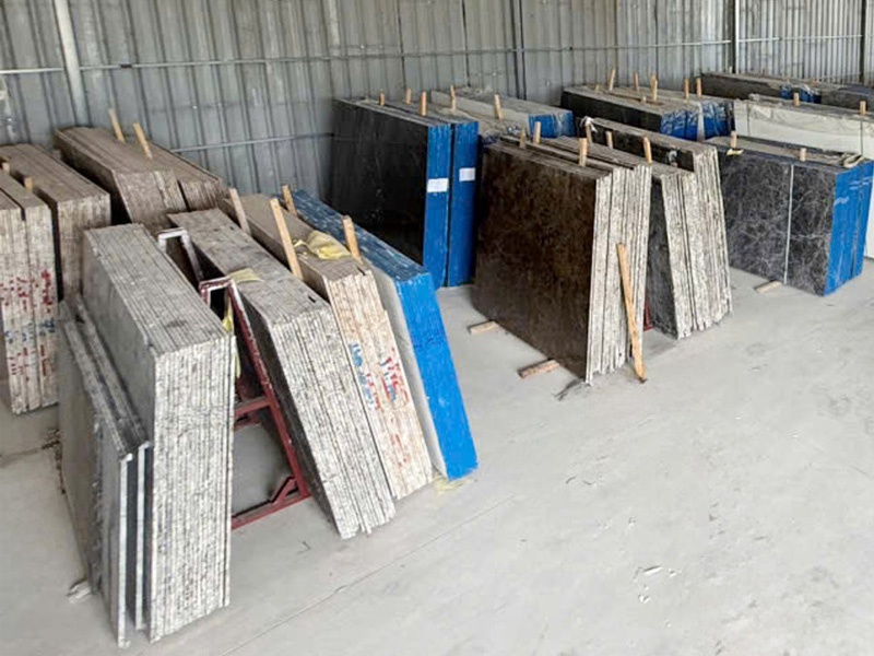 Hình ảnh mẫu đá thực tế tại kho